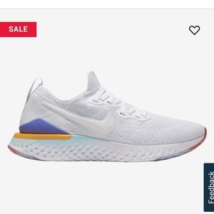 Nike Women’s Epic React 2 white + hyper jade